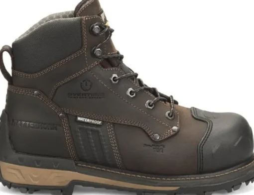Matterhorn Men's Maximus 6" Comp Toe WP Work Boot Brown MT2561