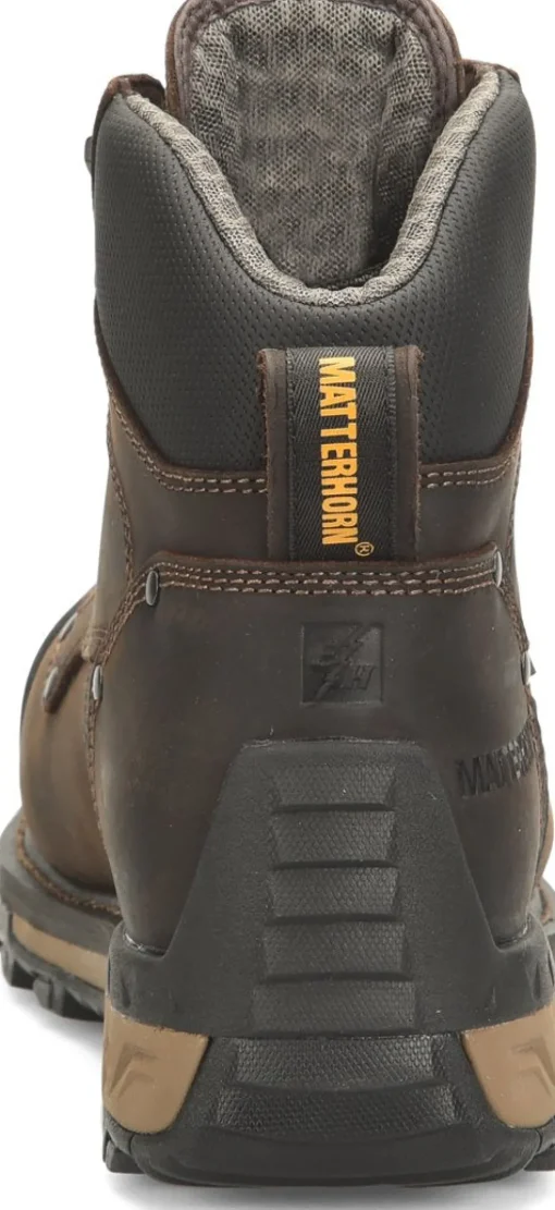 Matterhorn Men's Maximus 6" Comp Toe WP Work Boot Brown MT2561