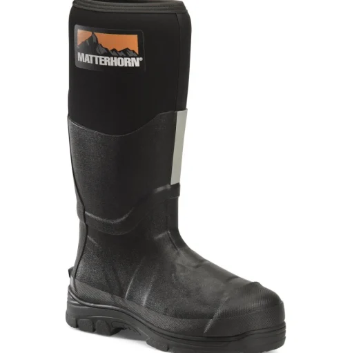 Matterhorn Men's Mud Jumper 16" Steel Toe WP Metguard Rubber Work Boot- MT202