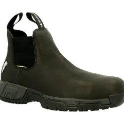 Michelin Men's HydroEdge 6" Alloy Toe WP PR Chelsea Work Boot- MIC0008