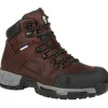 Michelin Men's Hydroedge 6" Steel Toe WP Work Boot -Brown- XHY662