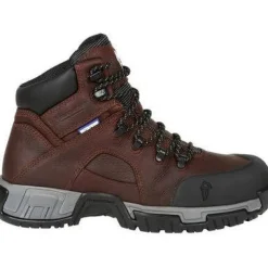 Michelin Men's Hydroedge 6" Steel Toe WP Work Boot -Brown- XHY662