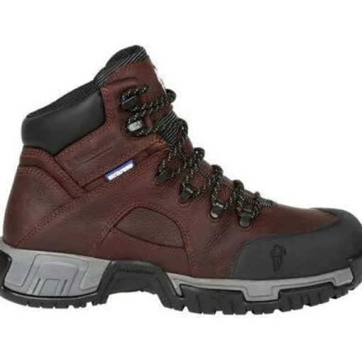 Michelin Men's Hydroedge 6" Steel Toe WP Work Boot -Brown- XHY662