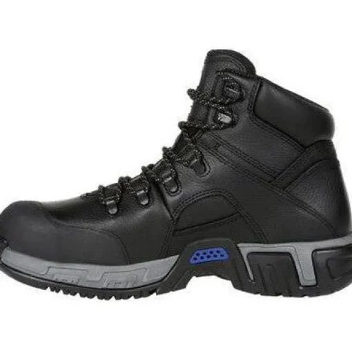 Michelin Men's Hydroedge 6" Steel Toe WP Work Boot -Black- XHY866