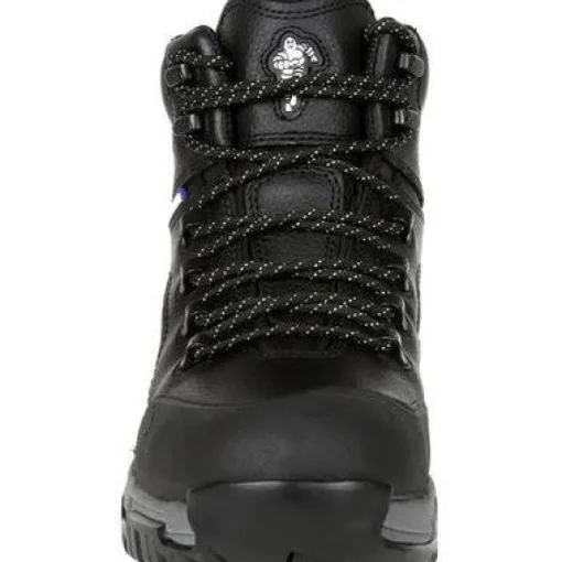 Michelin Men's Hydroedge 6" Steel Toe WP Work Boot -Black- XHY866