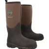 Muck Men's Arctic Pro Steel Toe WP Rubber Work Boot - Bark - ACP-STL