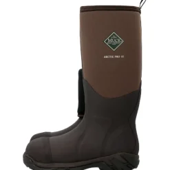 Muck Men's Arctic Pro Steel Toe WP Rubber Work Boot - Bark - ACP-STL