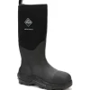 Muck Men's Arctic Sport Tall Steel Toe WP Rubber Work Boot - Black - ASP-STL