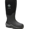 Muck Men's Arctic Sport Tall 17" WP Pull-On Rubber Work Boot- Black- ASP-000A