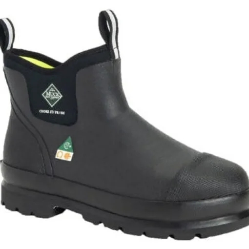 Muck Men's CC Chelsea Steel Toe WP PR Work Boot - Black - CCST-CSA