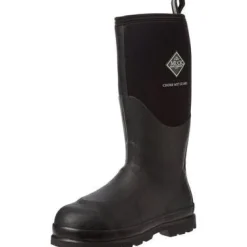 Muck Men's CC Steel Toe WP MG PR Work Boot - Black - CHS-META