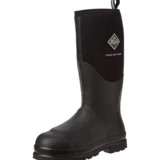 Muck Men's CC Steel Toe WP MG PR Work Boot - Black - CHS-META