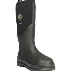 Muck Men's Chore 16" Steel Toe WP Rubber Work Boot - Black - CHS-000A