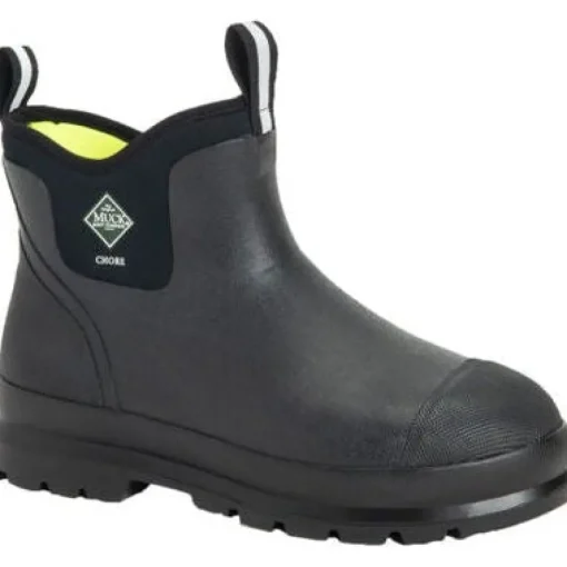 Muck Men's Chore Classic Chelsea WP Work Boot - Black - CHC-000A