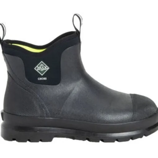 Muck Men's Chore Classic Chelsea WP Work Boot - Black - CHC-000A