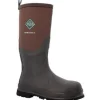 Muck Men's Chore Cool 16" Steel Toe WP Work Boot - Brown - CSCTSTL