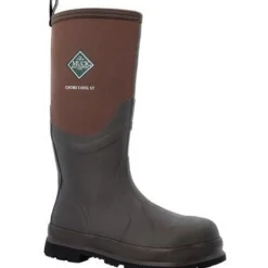 Muck Men's Chore Cool 16" Steel Toe WP Work Boot - Brown - CSCTSTL