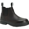 Muck Men's Chore Farm Leather Chelsea WP Work Boot - Black - CCLP-900