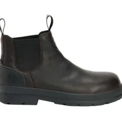 Muck Men's Chore Farm Leather WP Comp Toe Work Boot - Black - CCLC-900