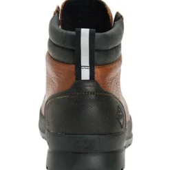Muck Men's Chore Farm Leather WP Lace Up Work Boot - Brown - CLLP-901