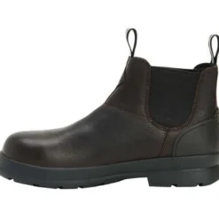 Muck Men's Chore Farm Leather WP Comp Toe Work Boot - Black - CCLC-900