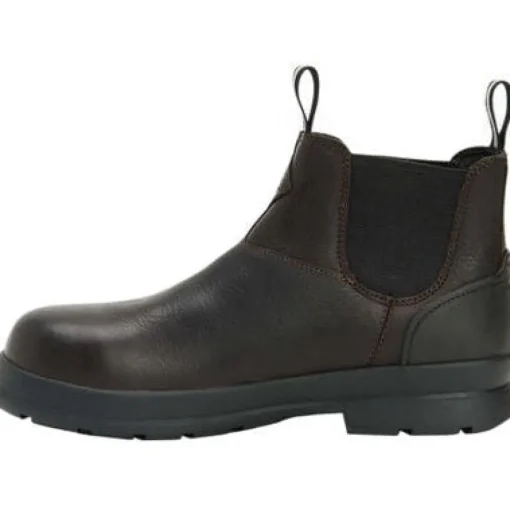 Muck Men's Chore Farm Leather WP Comp Toe Work Boot - Black - CCLC-900