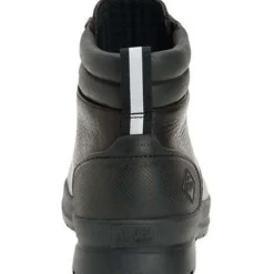 Muck Men's Chore Farm Leather WP Comp Toe Work Boot - Black - CLLC-900