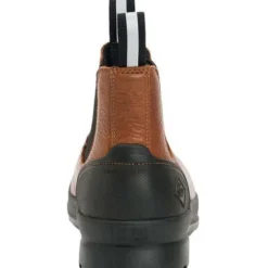 Muck Men's Chore Farm Leather Chelsea WP Work Boot - Brown - CCLP-901