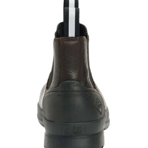 Muck Men's Chore Farm Leather WP Comp Toe Work Boot - Black - CCLC-900
