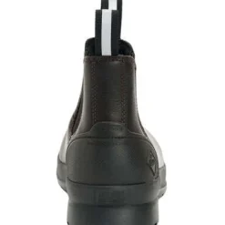 Muck Men's Chore Farm Leather Chelsea WP Work Boot - Black - CCLP-900