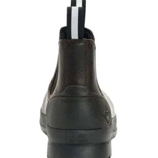 Muck Men's Chore Farm Leather Chelsea WP Work Boot - Black - CCLP-900