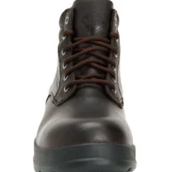Muck Men's Chore Farm Leather WP Comp Toe Work Boot - Black - CLLC-900