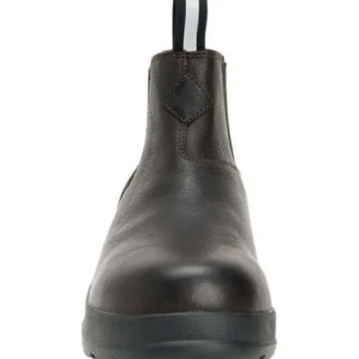 Muck Men's Chore Farm Leather WP Comp Toe Work Boot - Black - CCLC-900