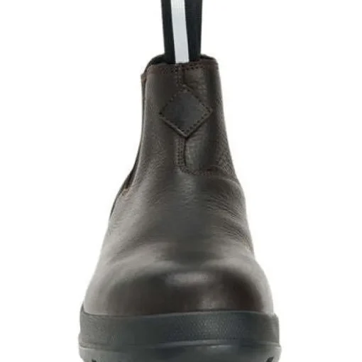 Muck Men's Chore Farm Leather Chelsea WP Work Boot - Black - CCLP-900