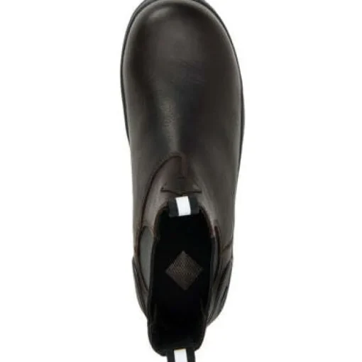 Muck Men's Chore Farm Leather WP Comp Toe Work Boot - Black - CCLC-900