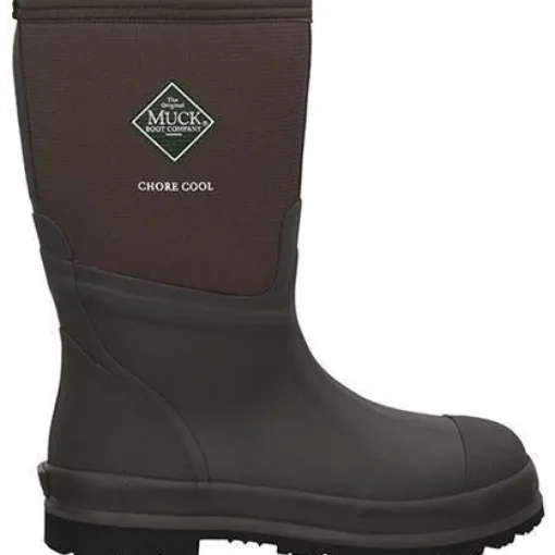 Muck Men's Chore XpressCool Mid 12" WP Wellington Rubber Work Boot - CMCT-900