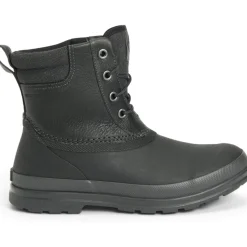Muck Men's Originals Duck Lace Waterproof Duty Boot - Black - ODL-000