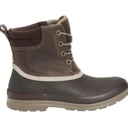 Muck Men's Originals Duck Lace Waterproof Duty Boot - Brown - ODL-901