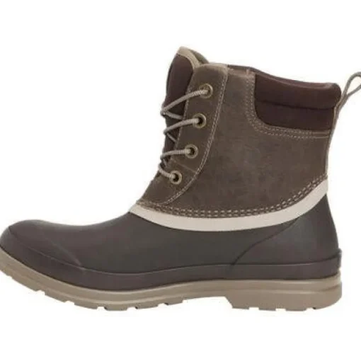 Muck Men's Originals Duck Lace Waterproof Duty Boot - Brown - ODL-901