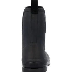 Muck Men's Originals Pull On Soft Toe WP Mid Work Boot- Black- OMM000