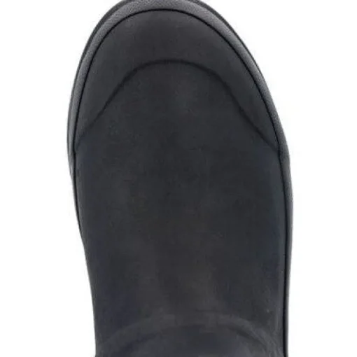 Muck Men's Originals Pull On Soft Toe WP Mid Work Boot- Black- OMM000
