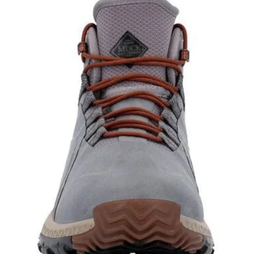 Muck Men's Outscape Max WP Lace Up Hiker Work Boot -Gray- MTLM100