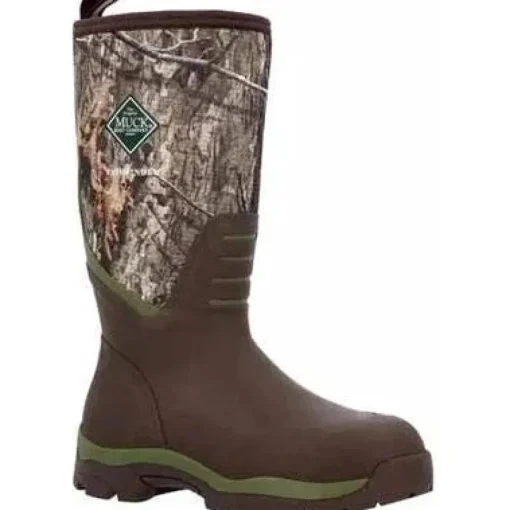 Muck Men's Pathfinder 15" Soft Toe WP Tall Work Boot- Mossy Oak- MPFMDNA