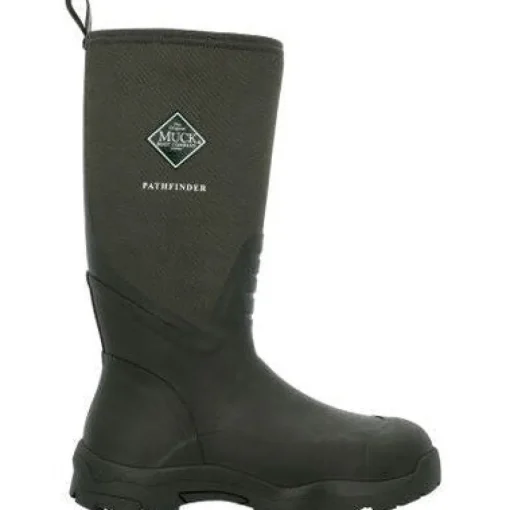 Muck Men's Pathfinder 15" Soft Toe WP Tall Work Boot - Olive - MPFM300