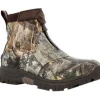 Muck Men's Realtree Edge WP Apex Mid Zip Ankle Boot Realtree MAXZMEG