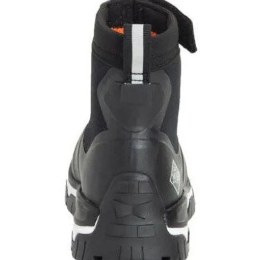 Muck Women's Apex 7.5" WP Mid Zip Ankle Work Boot -Black- AXWZ000