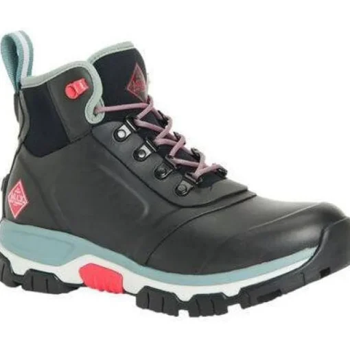 Muck Women's Apex Lace Up WP Outdoor Boot - Black - AXWL-000