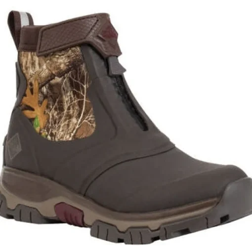 Muck Women's Apex Mid Zip WP Outdoor Hunt Boot - Camo - AXWZRTE