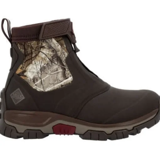 Muck Women's Apex Mid Zip WP Outdoor Hunt Boot - Camo - AXWZRTE
