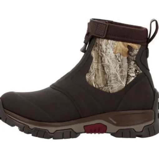 Muck Women's Apex Mid Zip WP Outdoor Hunt Boot - Camo - AXWZRTE
